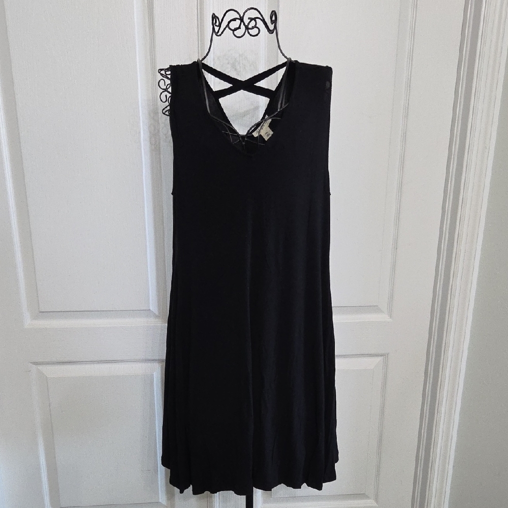 Style & Co. Black Sleeveless Dress